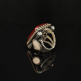 Silver Large Stone Ring — image 5