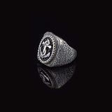 925K Sterling Silver Anchor Ring — image 4