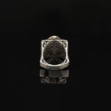 Turquoise Stone Men Silver Ring — image 4
