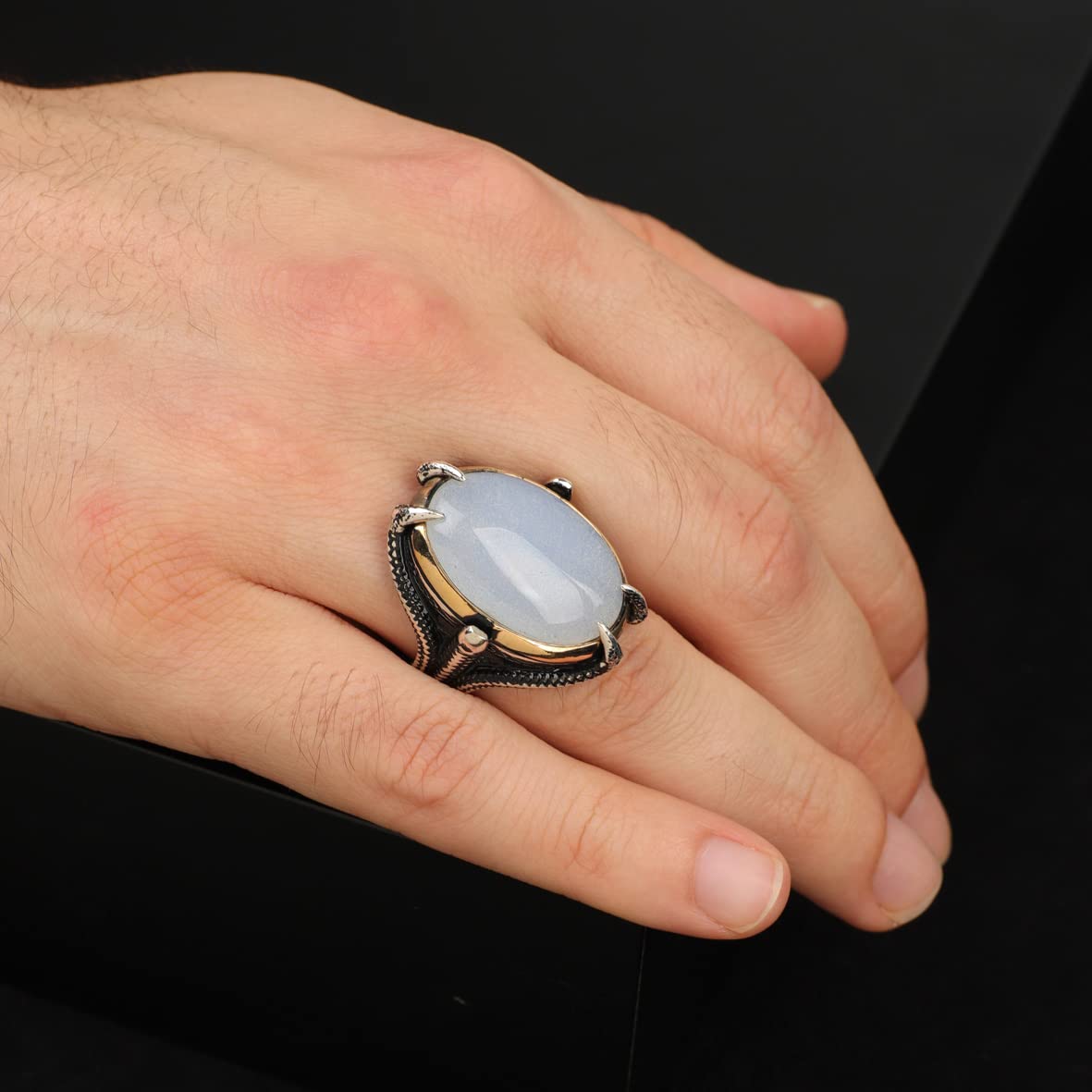 Natural Moonstone Ring