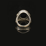 Onyx Ring Signet Ring Ottoman Vintage Ring Sterling Silver Ring Pinky Ring Silver Signet Ring Gemstone Ring Ottoman Statement Ring Vintage Ring — image 6