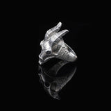 925K Sterling Silver Goat Ring — image 4