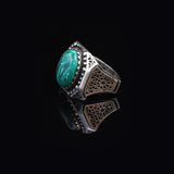 Malachite Ring Men — image 4