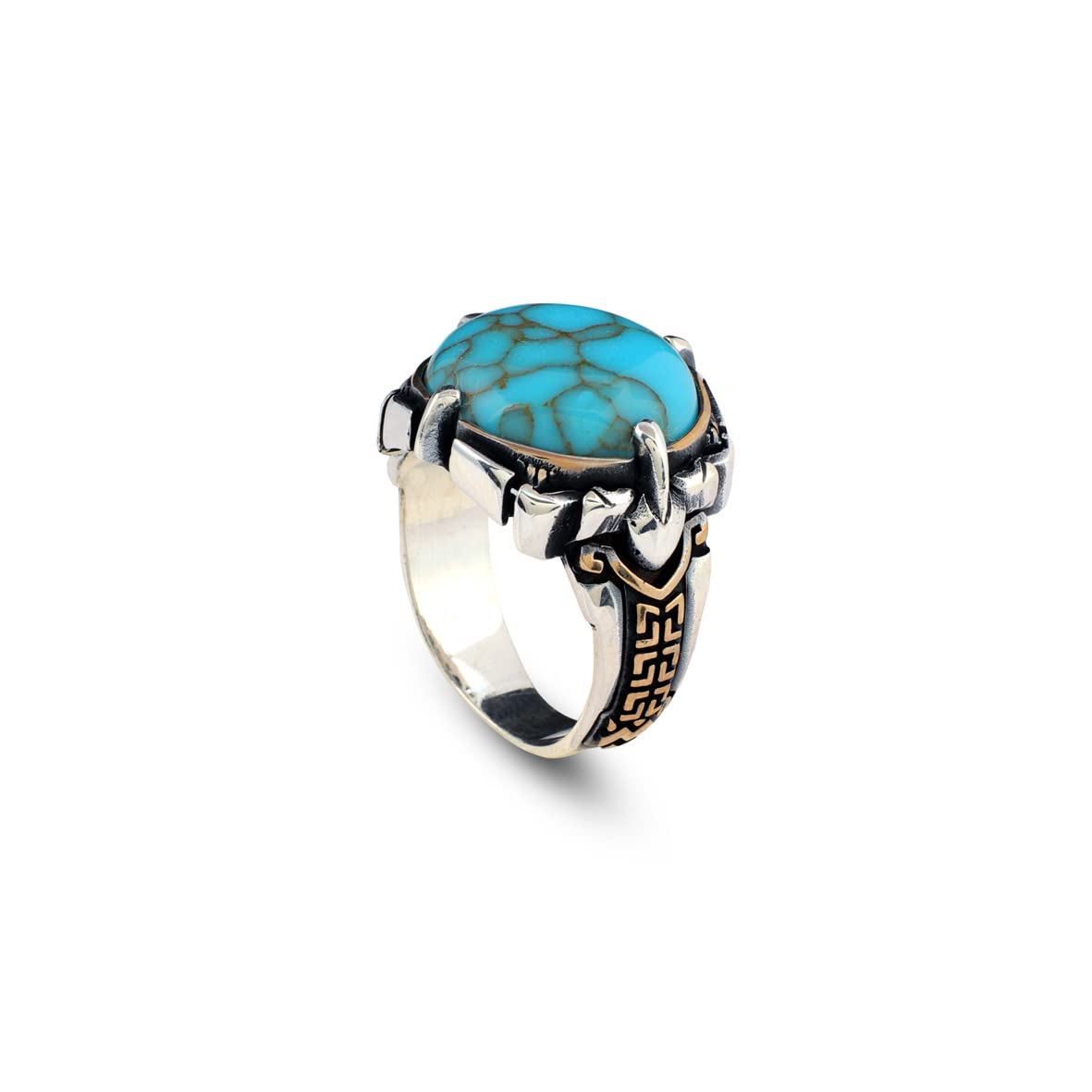 Mens Turquoise Ring