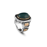 925K Sterling Silver Jade Ring — image 1