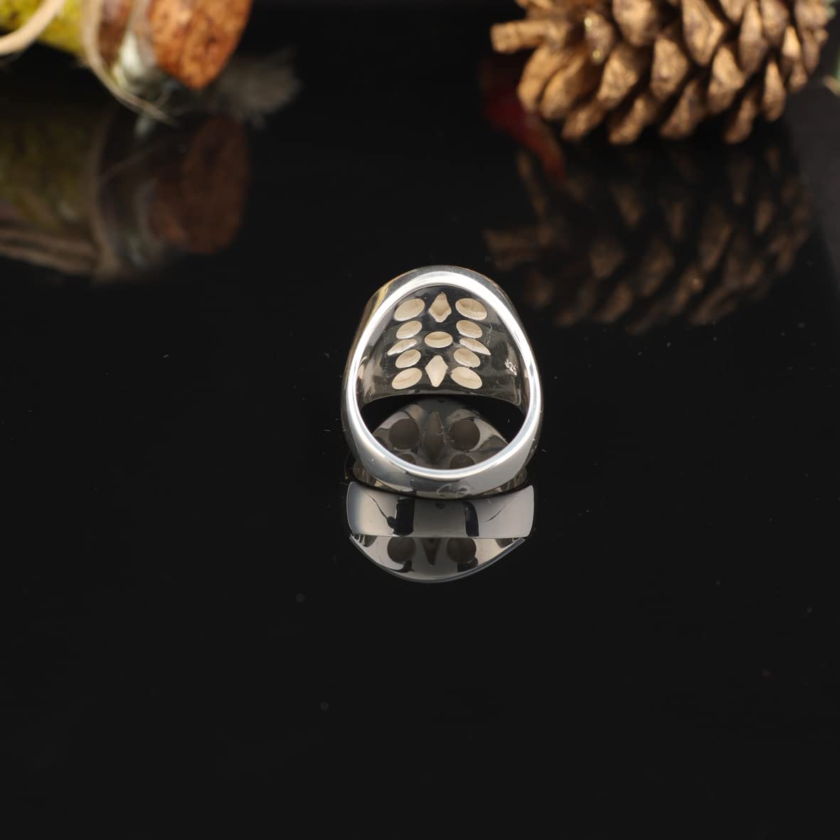 Initial Man's Ring