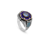 Natural Lapis Lazuli Stone Ring — image 1
