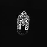 Spartan Army in War Handmade Sterling Silver Men Ring — image 2