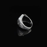 925K Sterling Silver Knight Ring — image 5