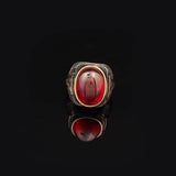 Men Handmade Carnelian Stone Ring — image 3