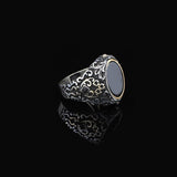 Black Onyx and Sterling Silver Rotating Scorpion Ring for Men - Men's Rotating Scorpion Ring with Black Onyx - Birthday Gifts — image 5