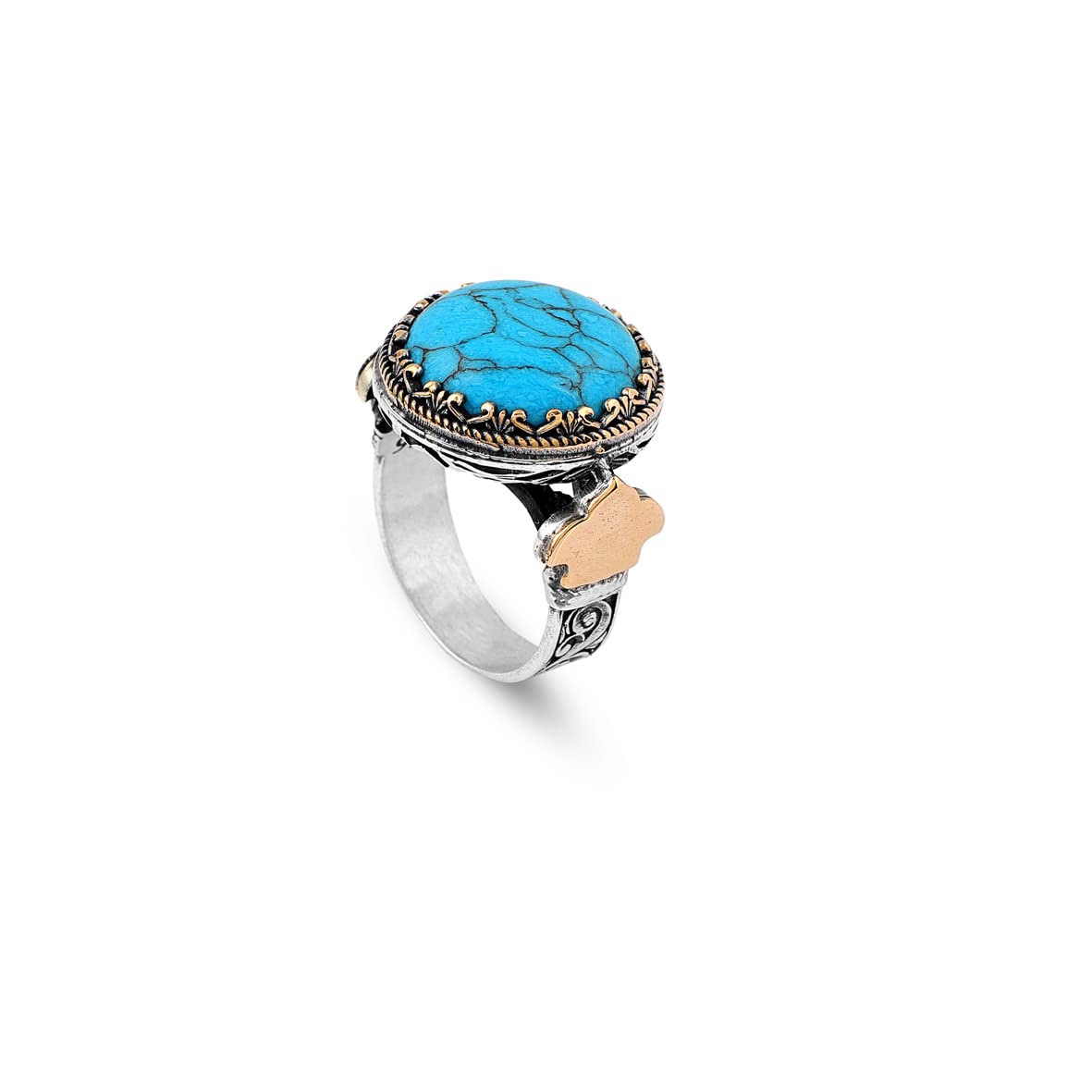 Mens Turquoise Ring