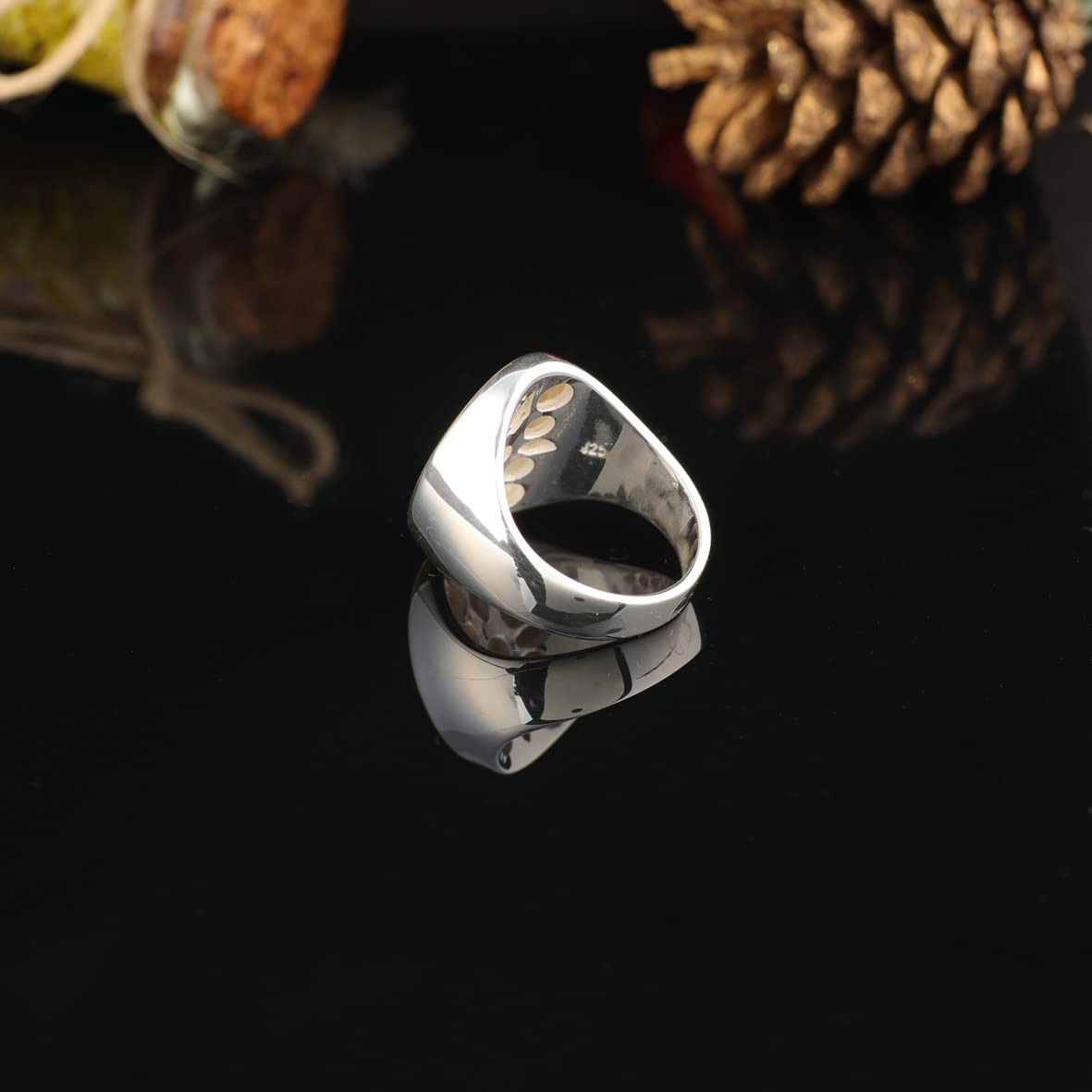 Initial Man's Ring