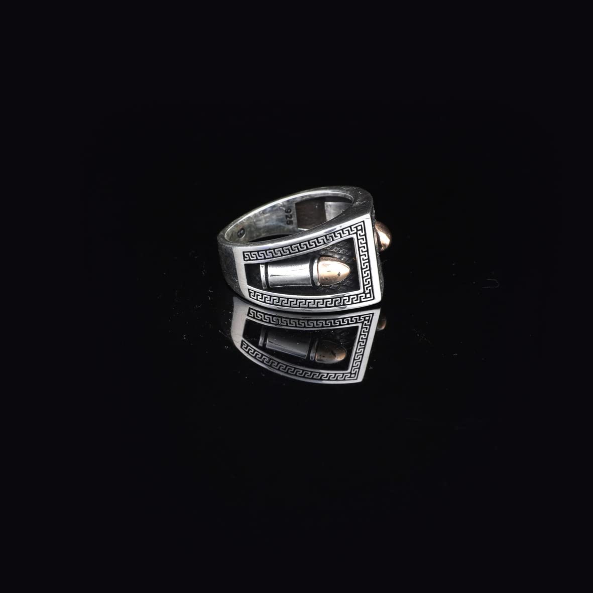 Silver Bullet Model Ring