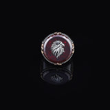 925K Sterling Silver Ruby Ring Men — image 2