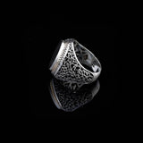 Handmade 925 Sterling Silver Personalized Rings - Custom Photo Ring with Name Engraving — image 3
