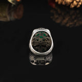 925K Sterling Silver Jade Ring — image 4