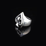 Sterling Silver Spade Ring — image 4