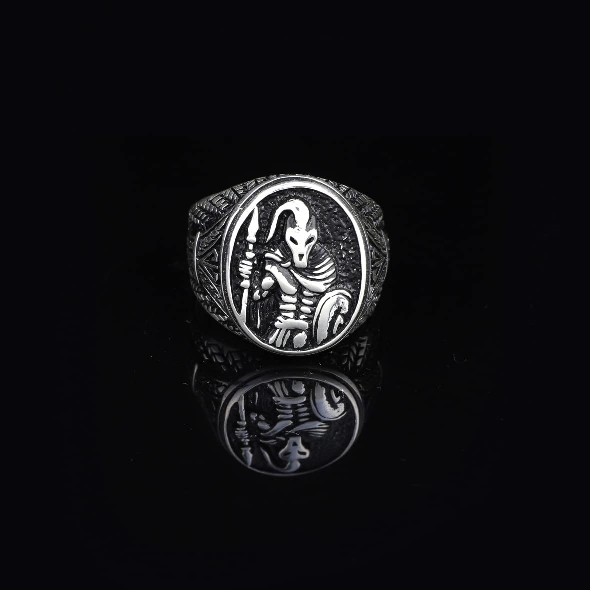 925K Sterling Silver Spartan Ring