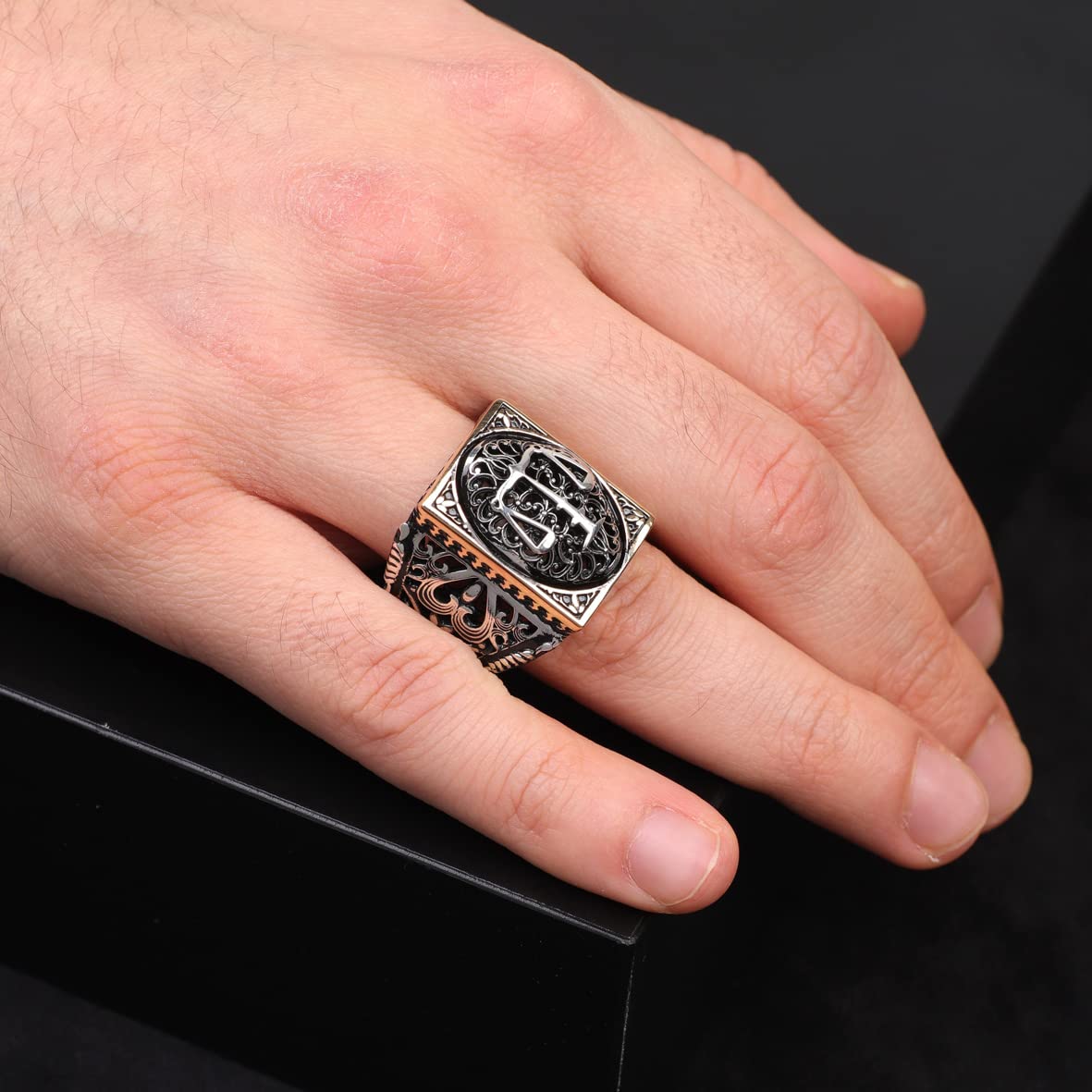 Silver Scale Ring
