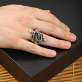 925K Sterling Silver Snake Ring — image 6