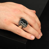 925K Sterling Silver Jade Ring — image 6
