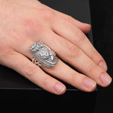 925K Sterling Silver Owl Ring — image 6