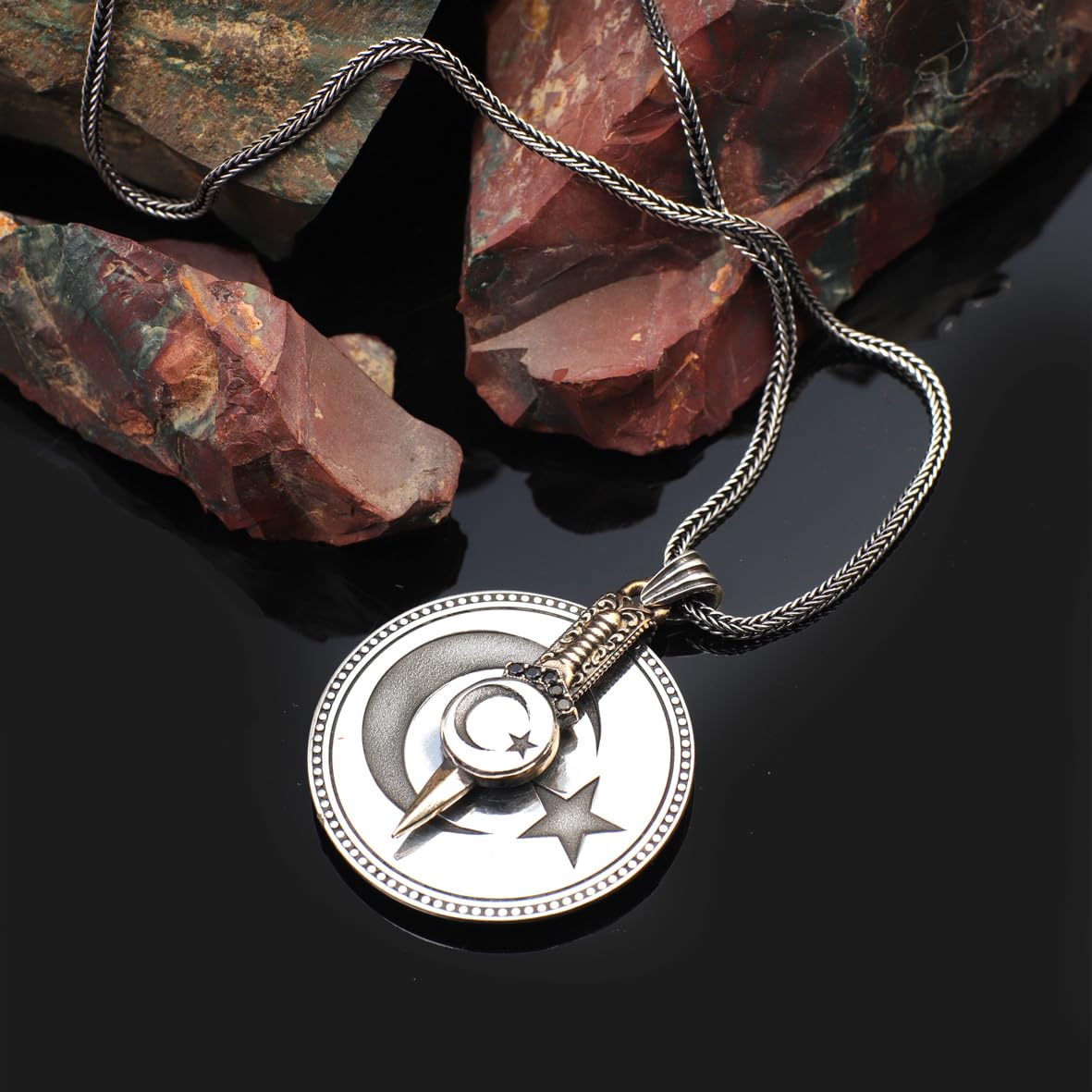 Moon Star Necklace