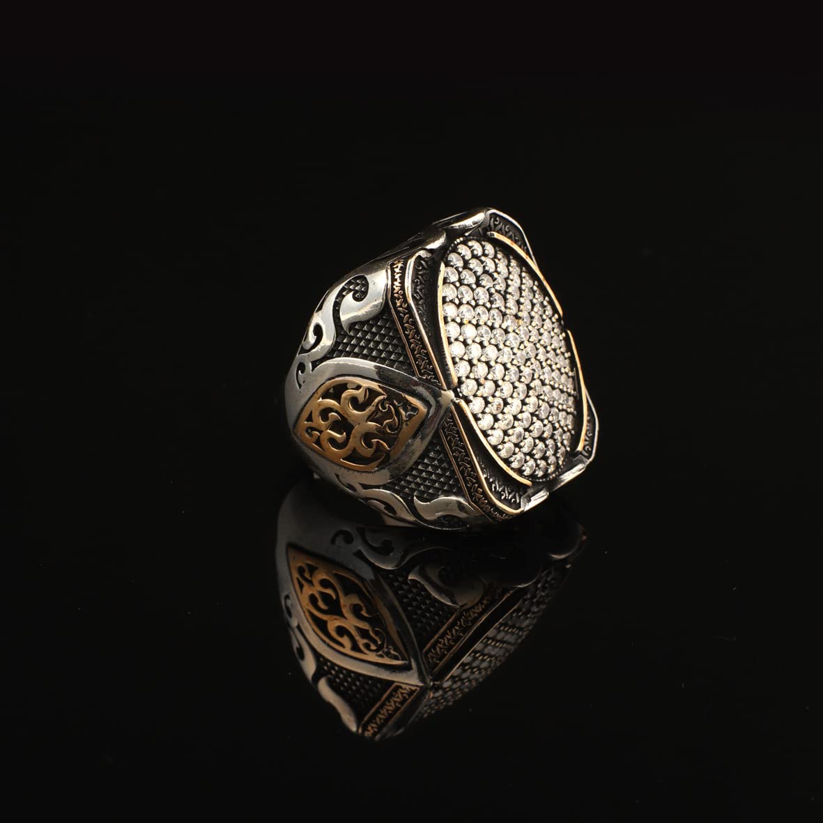 Silver Large Ring