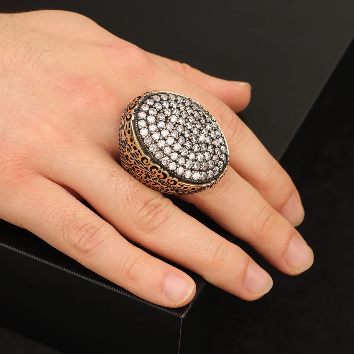 Silver Large Ring