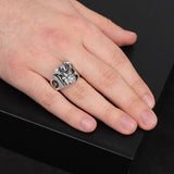 925K Sterling Silver Skull Ring — image 6