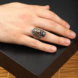 925K Sterling Silver Lion Ring — image 6