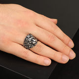 925K Sterling Silver Lion Ring — image 6