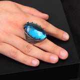 Aquamarine Ring for Men — image 2