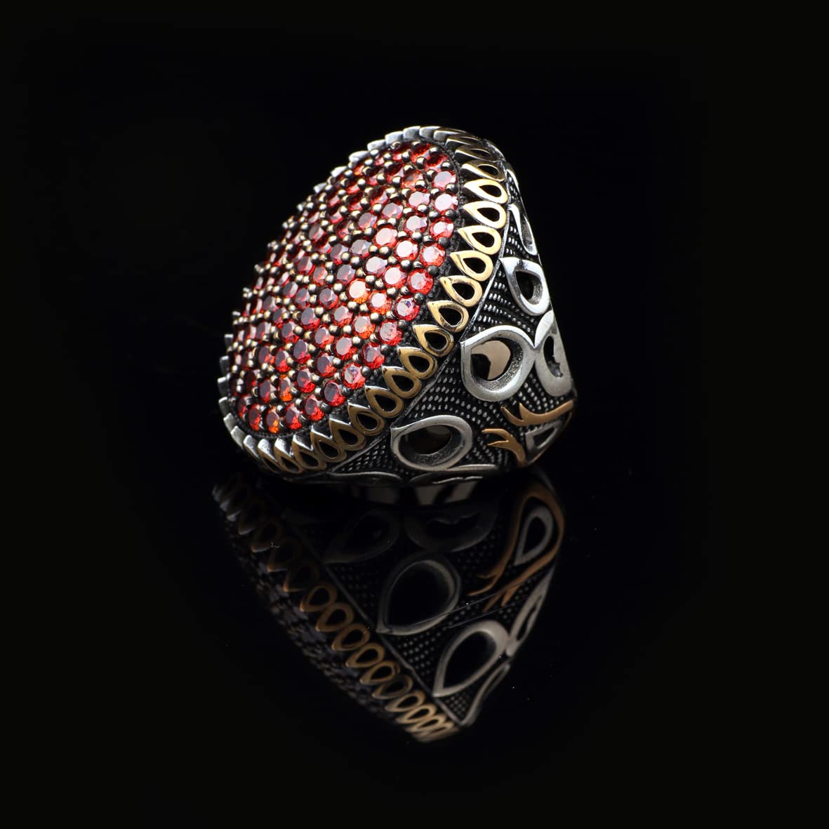 Silver Large Ring