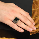 925K Sterling Silver Jade Ring — image 6