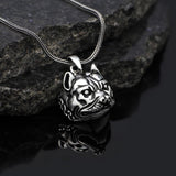 Dog Necklace for Men - Sterling Silver Pendant with Men's Silver Chain - Animal Jewelry - Birthday Gifts — image 2