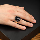 925K Sterling Silver Onyx Ring — image 6