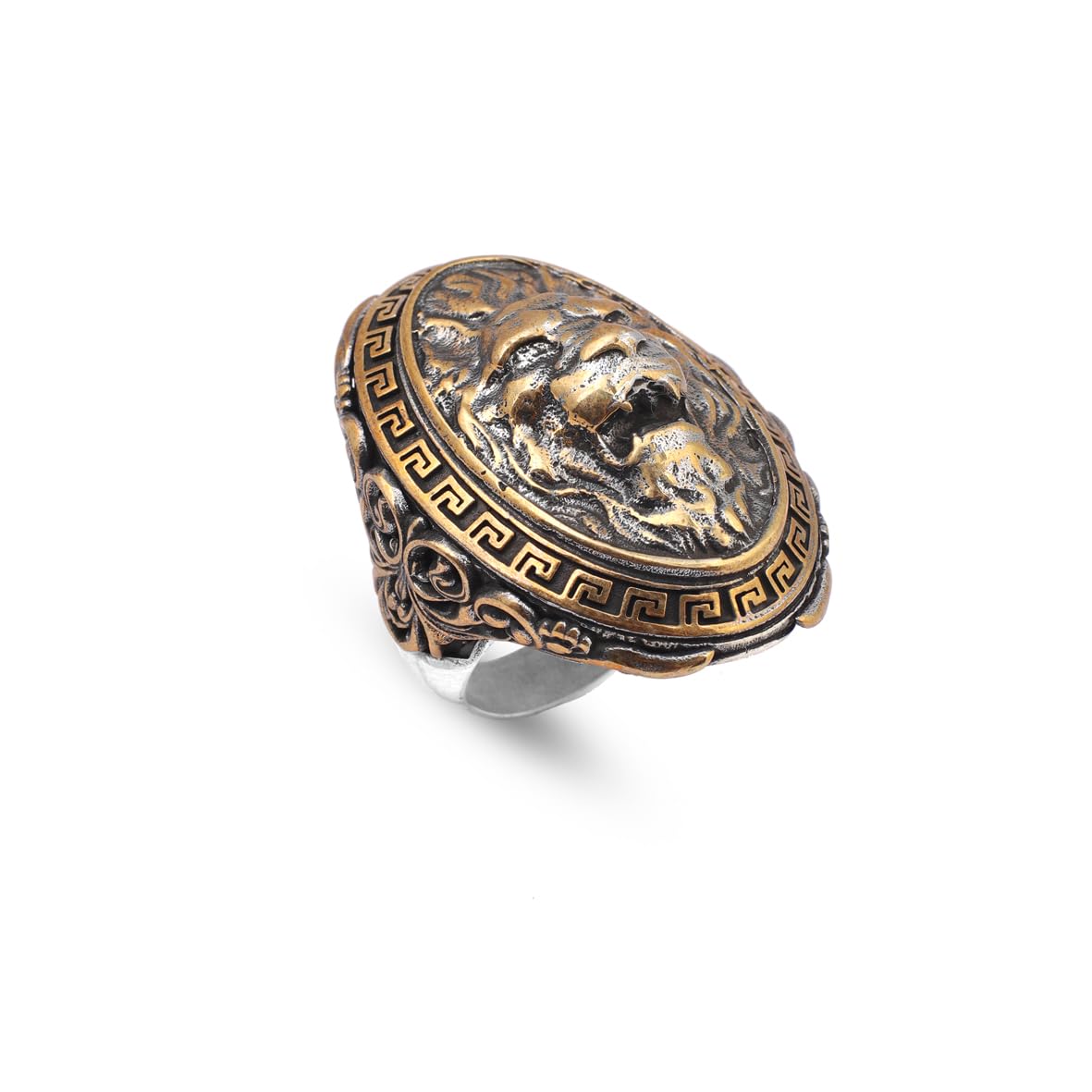Lion Ring Signet Ring for Men