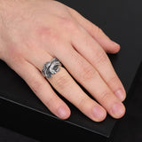 925K Sterling Silver Eagle Ring — image 6