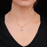 Sterling Silver Four Leaf Clover Necklace for Women - Cute Four Leaf Clover Necklace in Gold Jewelry - Gold Chain and Aesthetic Jewelry - Birthday Gifts for Women — image 3