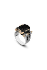 925K Sterling Silver Onyx Stone Ring — image 1
