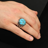 Mens Turquoise Ring — image 6