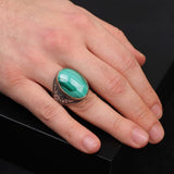 Malachite Ring Men — image 6