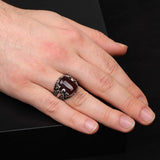 Men Handmade Carnelian Stone Ring — image 6
