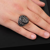 Handmade Black Onyx Signet Ring — image 2