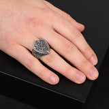 925K Sterling Silver Knight Ring — image 6