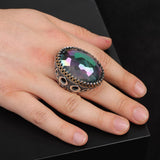 Mystic Topaz Ring - Oval Gemstone — image 2