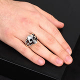 Skull Handmade Sterling Silver Men — image 6