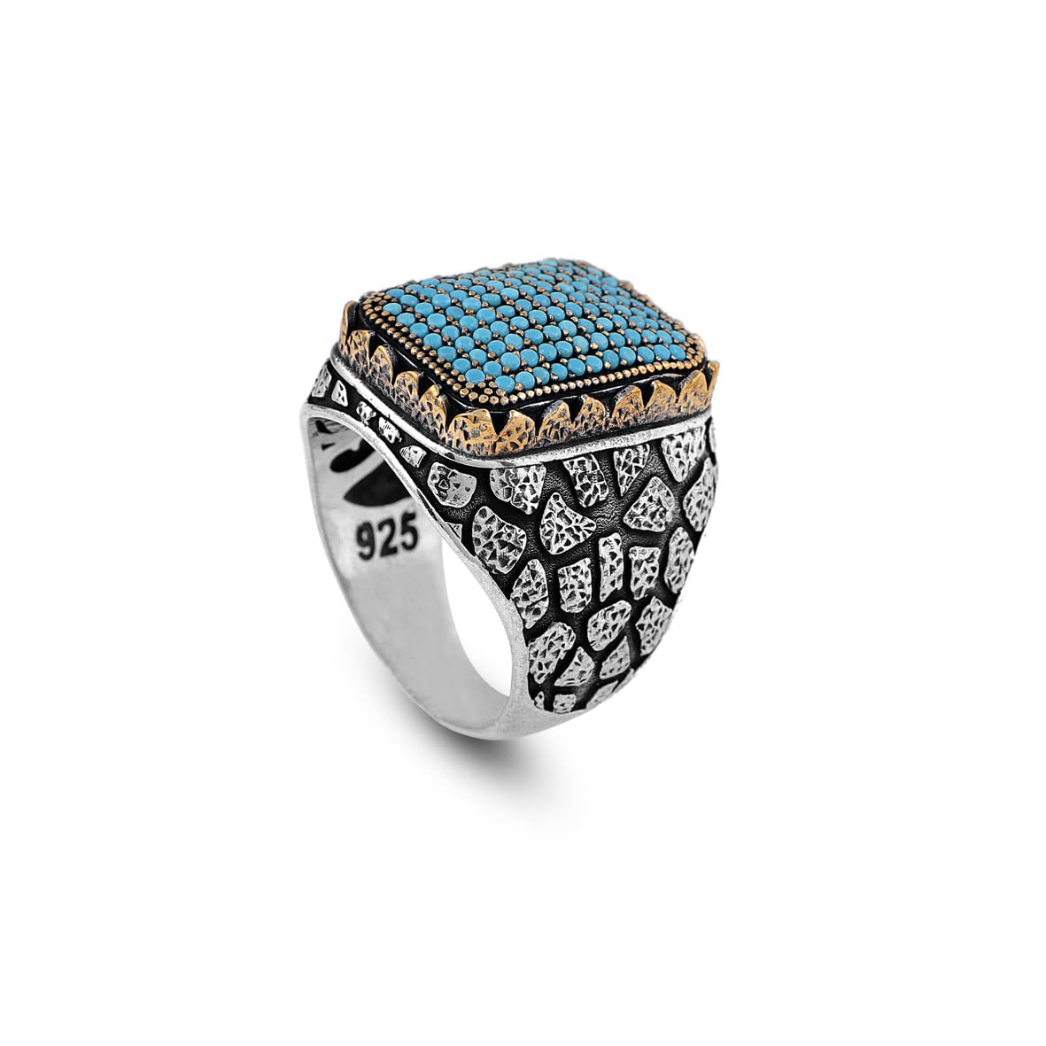 Mens Turquoise Ring
